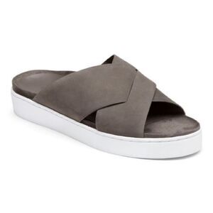 Vionic‎ Splendid Lou Criss Cross Sandals Grey US Size 10 NWT